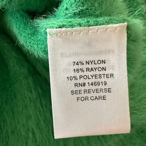 FRESHMAN 1996 | Women's Kelly Green Cardigan Tank Skirt 3 Pc Set NEW 90s Y2K S - Picture 7 of 8